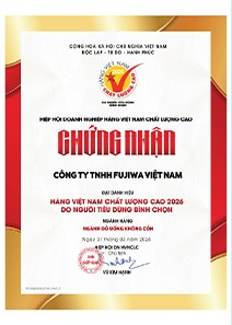 Chứng nhận Hàng Việt Nam Chất Lượng Cao 2026